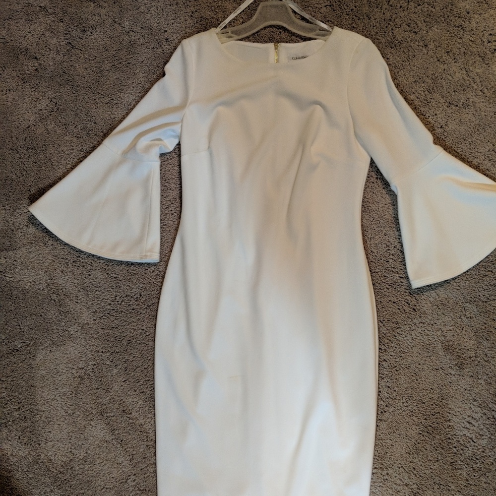 Bell Sleeve Calvin Klein Dress